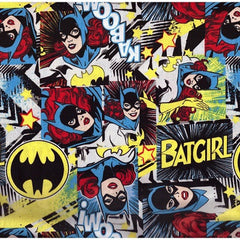 Batgirl Comic Cotton Fabric by Camelot