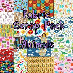 Fabric Scrap Pack - Animal Fabrics