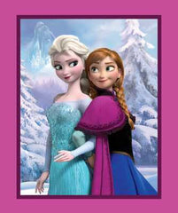 Frozen Fabric Sisters Panel