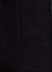 Black Fleece Fabric Plain