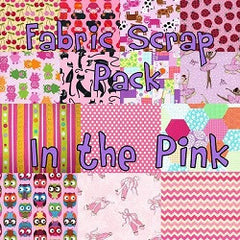 Fabric Scrap Pack - In the Pink