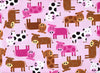 Urban Zoologie Kaufman Cows Children's Fabric 1/2 Metre