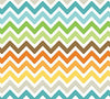 Chevrons Multi Colour Safari Fabric - Northcott 1/2 Mtr