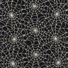 Halloween Spider's Web Glow in the Dark Cotton 1/2 Mtr