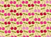 Cherries Fruit Fabric - Timeless Treasures Remnant