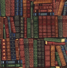 Library Books Children's Cotton Fabric