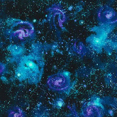 Stargazers Nightfall Space Fabric Children