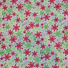 Riley Blake Home for the Holidays Snowflake Multi 1/2 mtr