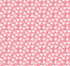Vintage Happy Pink Flowers 1/2 Metre